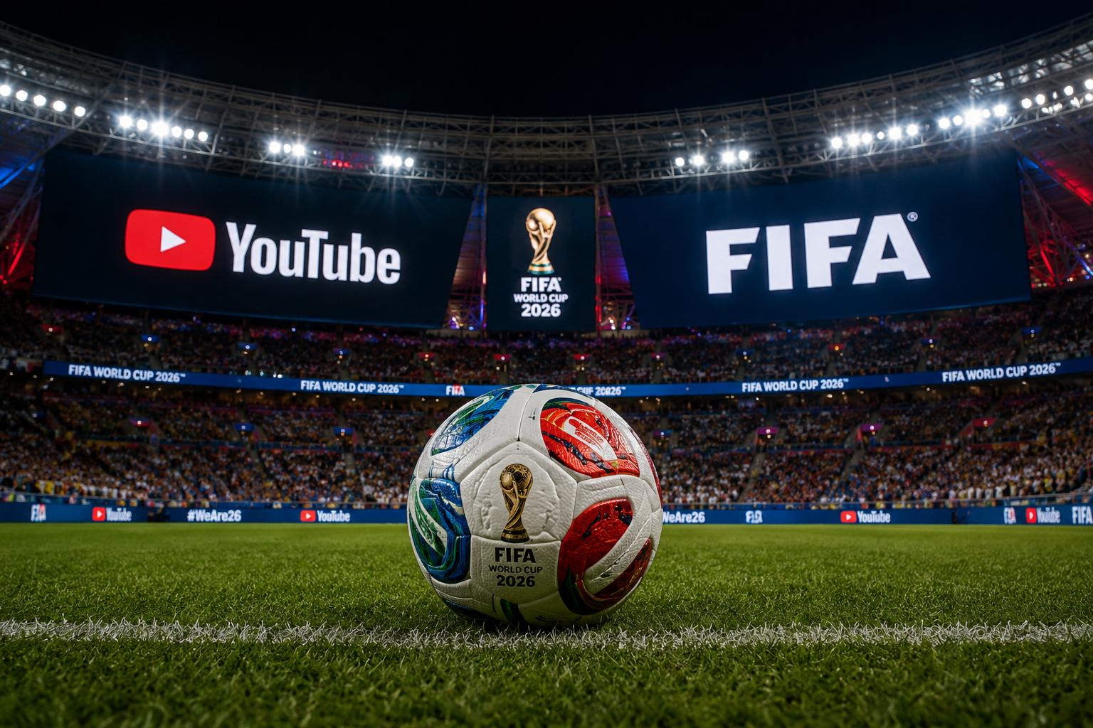 Fifa Sign In YouTube and FIFA Sign Broadcast Deal for 2026 World Cup