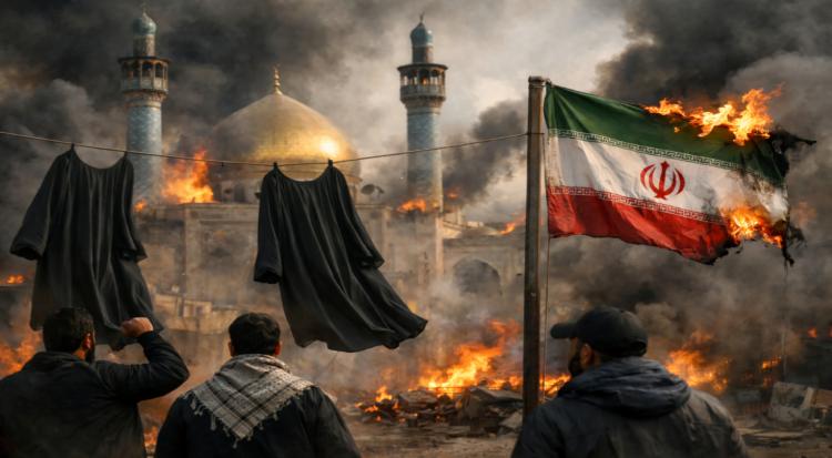 Iran's Anti-Islamic Rebellion: Mosques and Veils in Flames