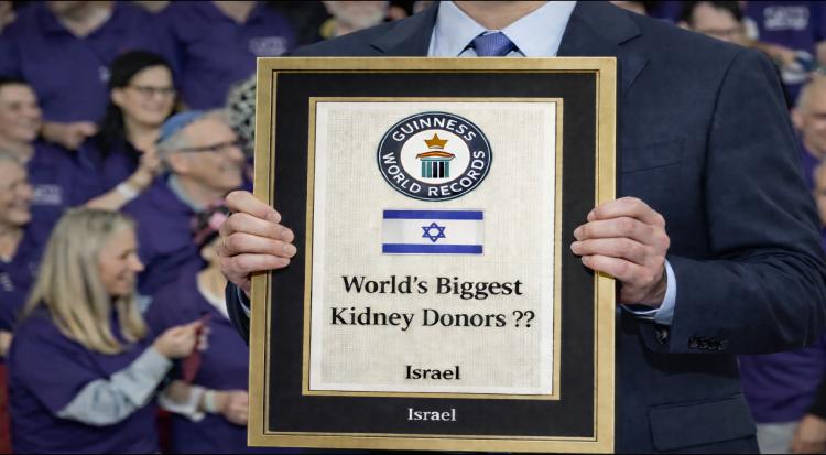 Israel Sets Guinness World Record for 965 Kidney Donations. But Who's Kidneys Are They?