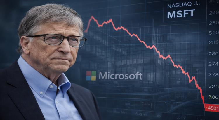 Microsoft Stock Plunge Wipes Out $440 Billion in Historic Single Day Drop
