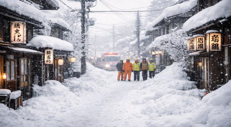 Heavy Snow Kills 35 Across Japan, Injures Nearly 400
