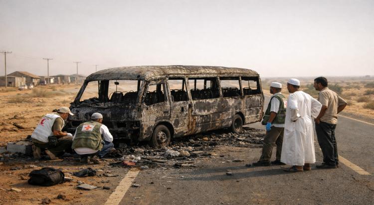 RSF Drone Strike Kills 24 Civilians in Sudan Minibus Attack