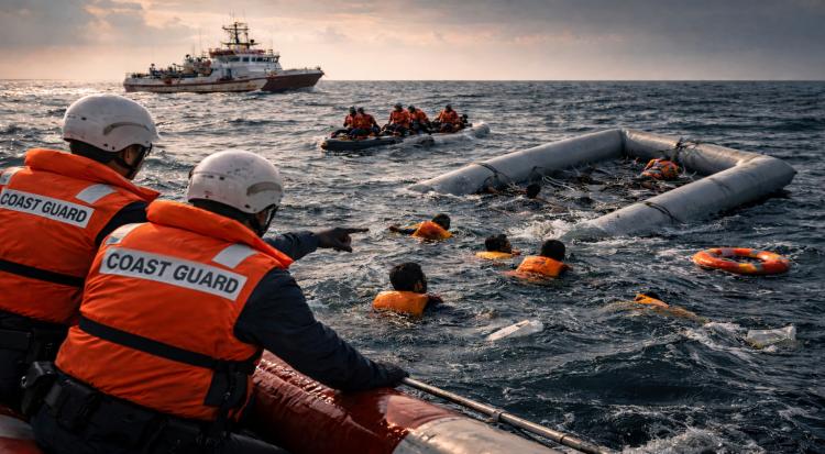 53 Dead or Missing After Migrant Rubber Boat Sinks in Lybian Waters