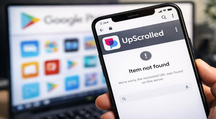 UpScrolled Temporarily Removed from Google Play Store