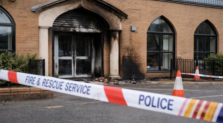 Arson Attack Targets Worcester Mosque Community Centre in UK