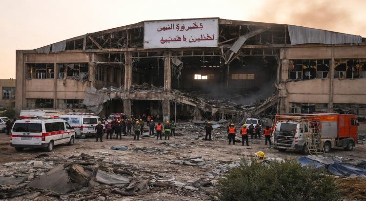 18 Civilians Killed in Strike on Iran Lamerd Sports Hall