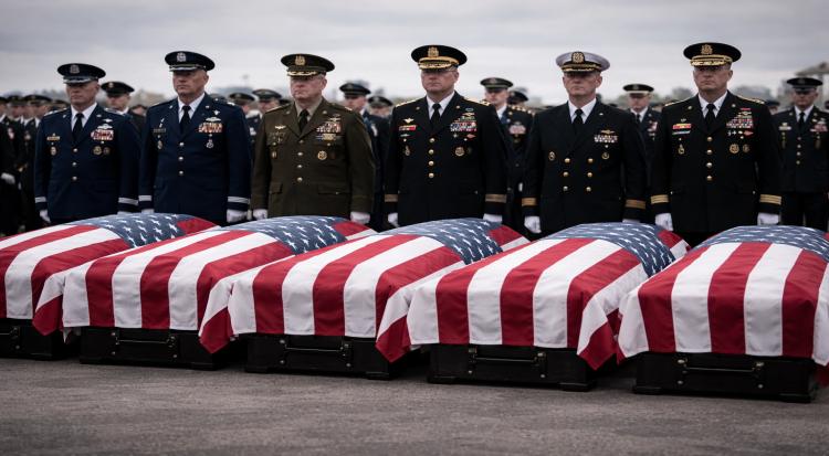 Six U.S. Troops Killed in Iran Conflict