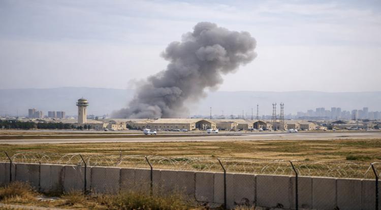 Iranian Drones Strike U.S. Base Near Erbil, Iraq, as Conflict Escalates