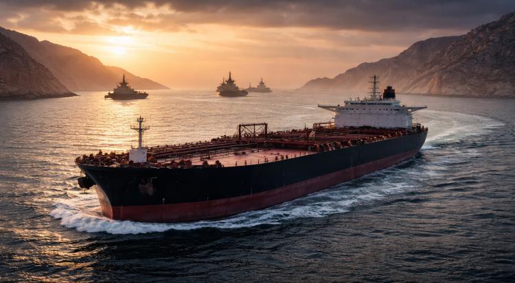 Oil prices surge amid Strait of Hormuz tensions