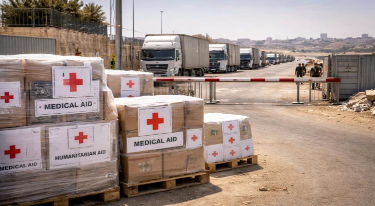 Israel blocks 15,000 boxes of medical aid bound for Gaza