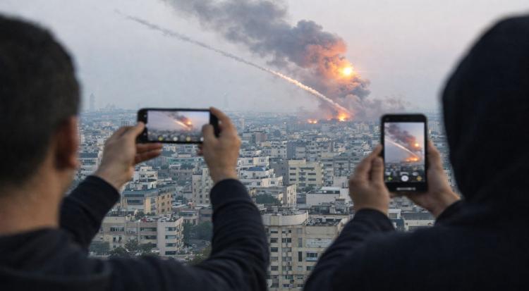 Israel restricts filming of missile strike sites during Iran conflict.