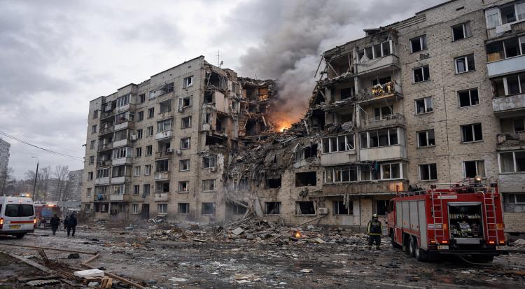 Russian Strike Kills Four in Kyiv Region