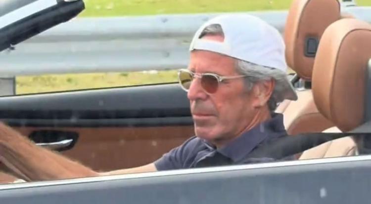 Man driving in Florida Goes Viral for Resemblance to Jeffrey Epstein
