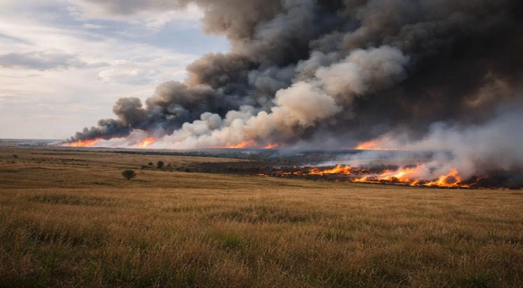 Massive Wildfire Burns Over 600,000 Acres in Nebraska