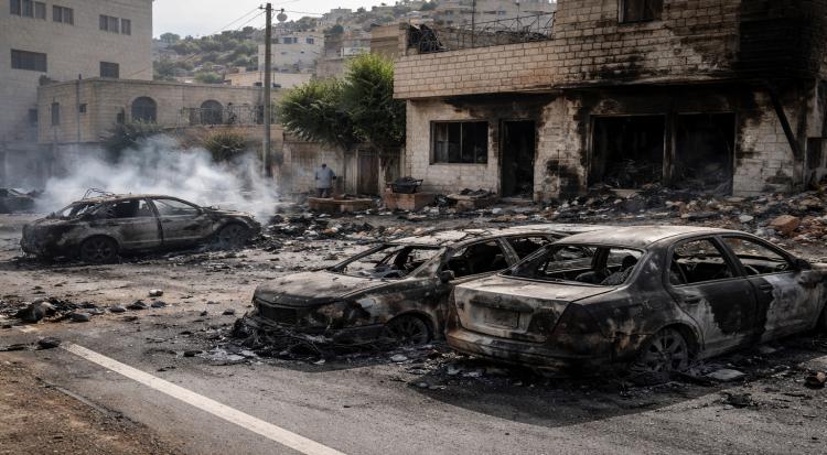 Israeli Settlers Rampage Across West Bank, Torching Homes, Cars and Clinics