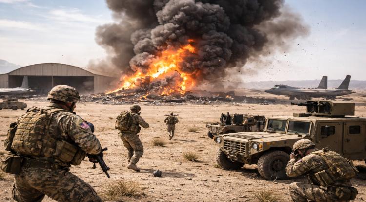 Iranian Strike on Saudi Base Wounds 15 U.S. Troops