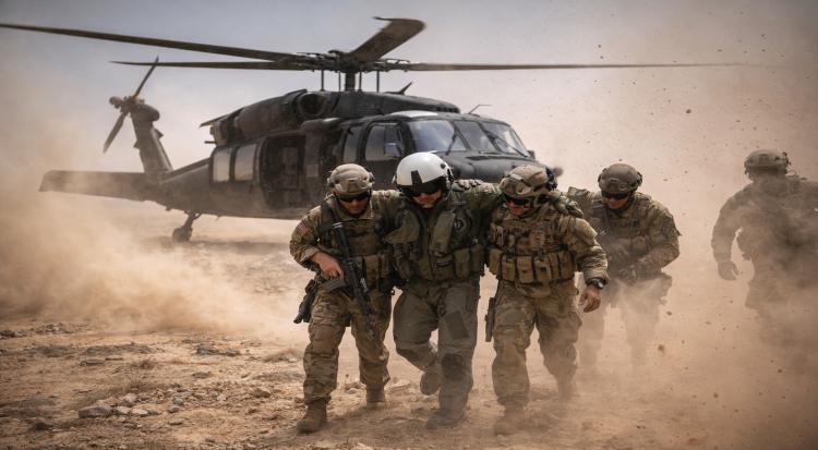 US Pilot Rescued After Being Shot Down Inside Iran