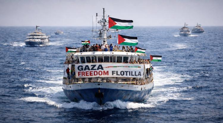 Gaza Aid Flotilla Aims to Break Israel’s Blockade