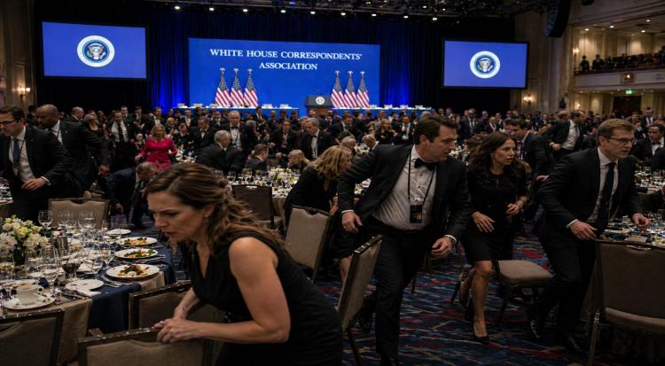 Shooting at White House Correspondents’ Dinner Prompts Evacuation