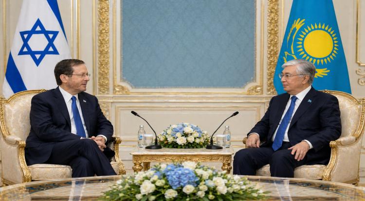 Israeli President Herzog Visits Kazakhstan to Boost Ties