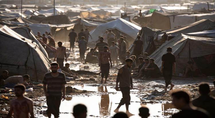 Skin diseases spread through Gaza camps as summer nears