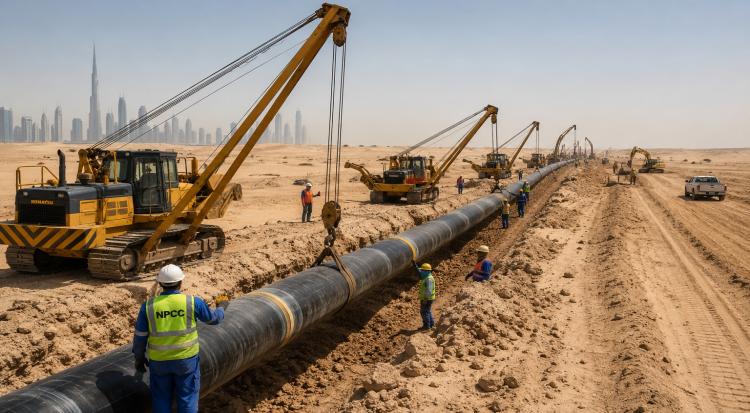 UAE Building New Pipeline to Bypass Strait of Hormuz