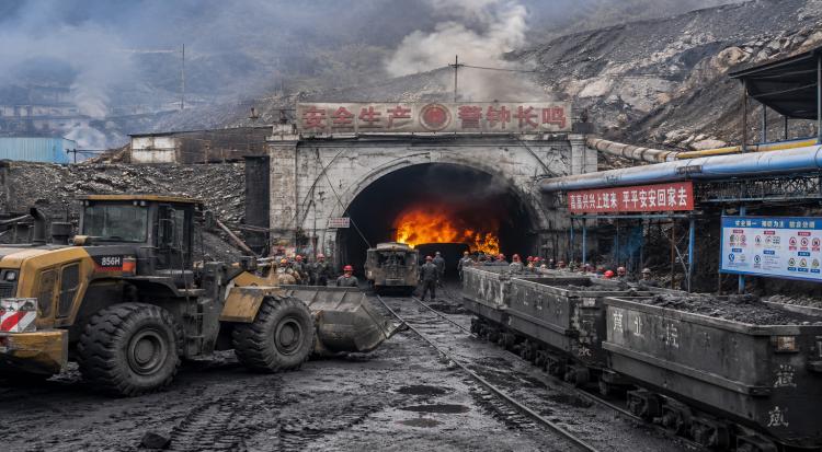 Gas Explosion at Chinese Coal Mine Kills at Least 90