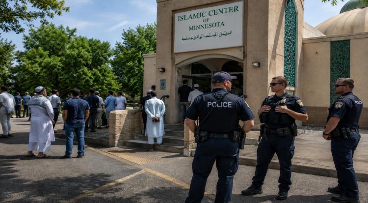 Police Arrest Man Armed with Knives Near Mosque in Minnesota