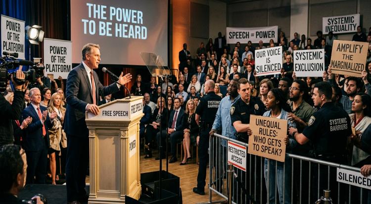 Free Speech as Power: The Unequal Rules of Who Gets to Speak