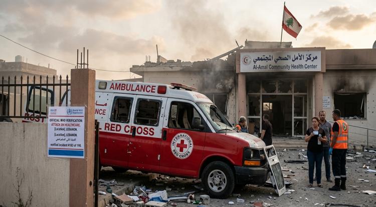 WHO Verifies 190 Attacks on Health Care in Lebanon Amid Escalation