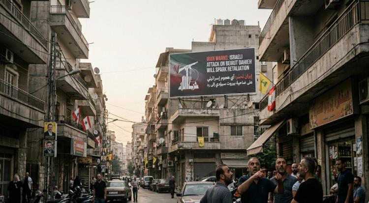 Iran Warns of Retaliation if Israel Attacks Beirut’s Southern Suburbs