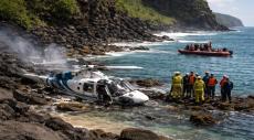 Three killed, two injured in helicopter crash off Hawaii’s Kauai coast