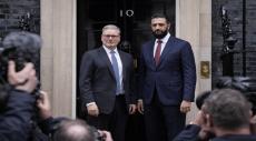 Ahmed al-Sharaa Meets UK Prime Minister Keir Starmer in London