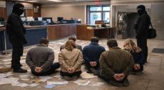 Armed Robbers Take 25 Hostages in Naples Bank Heist