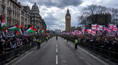 80,000 March in Rival Pro-Palestine and Anti-Immigration Protests in London