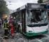 Russian drone strike hits bus in Kherson, Ukraine, injuring more than 10