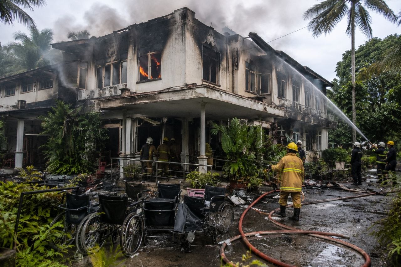 Fire at Sri Lanka Nursing Home Kills 12 People