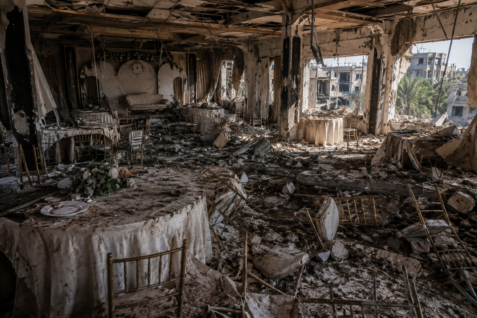 Israeli Strike on Gaza Wedding Kills at Least Five People
