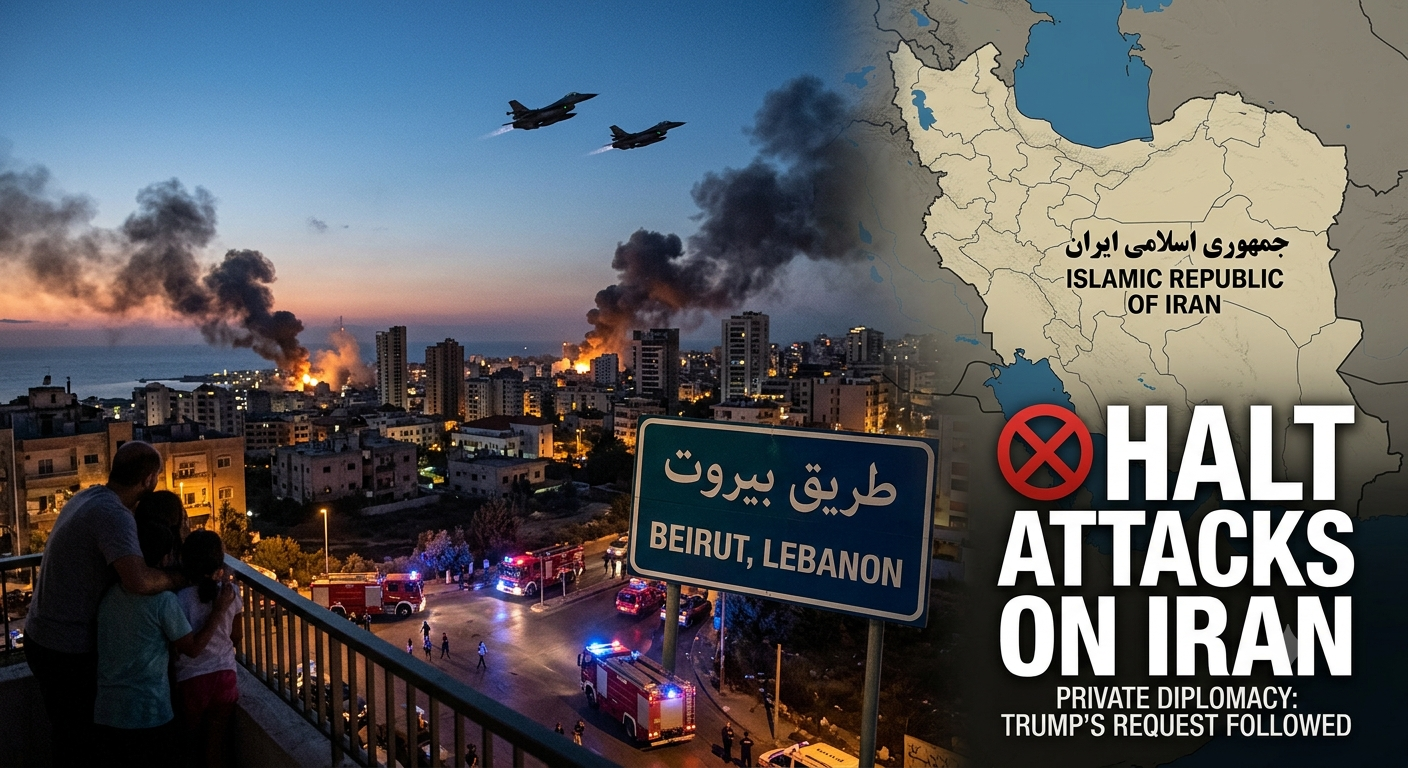 Israel Continues Lebanon Strikes Despite Halting Attacks on Iran