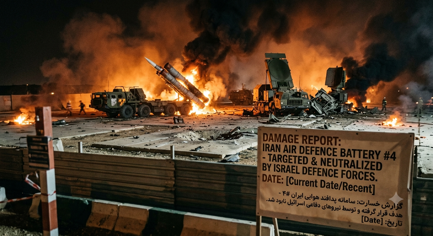 Israel Targeted Iran’s Air Defence Infrastructure in Latest Strikes