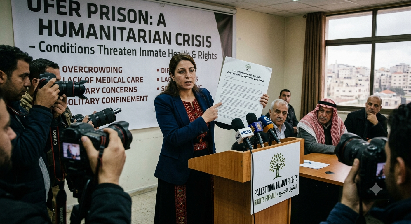 Palestinian Rights Group Warns of Ofer Prison Conditions