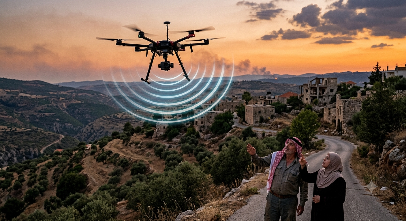 Israeli Drones Accused of Using Distress Sounds in South Lebanon