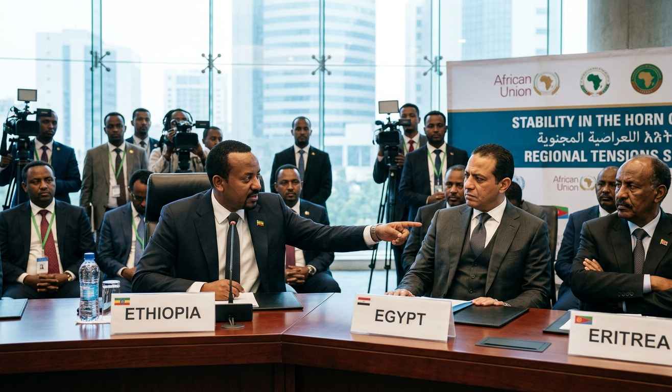 Ethiopia Accuses Egypt and Eritrea of Undermining Stability in Horn of Africa Amid Rising Tensions