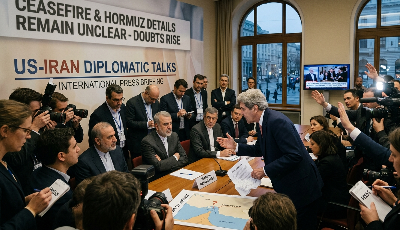 US-Iran Interim Deal Raises Doubts as Key Details on Ceasefire and Hormuz Remain Unclear