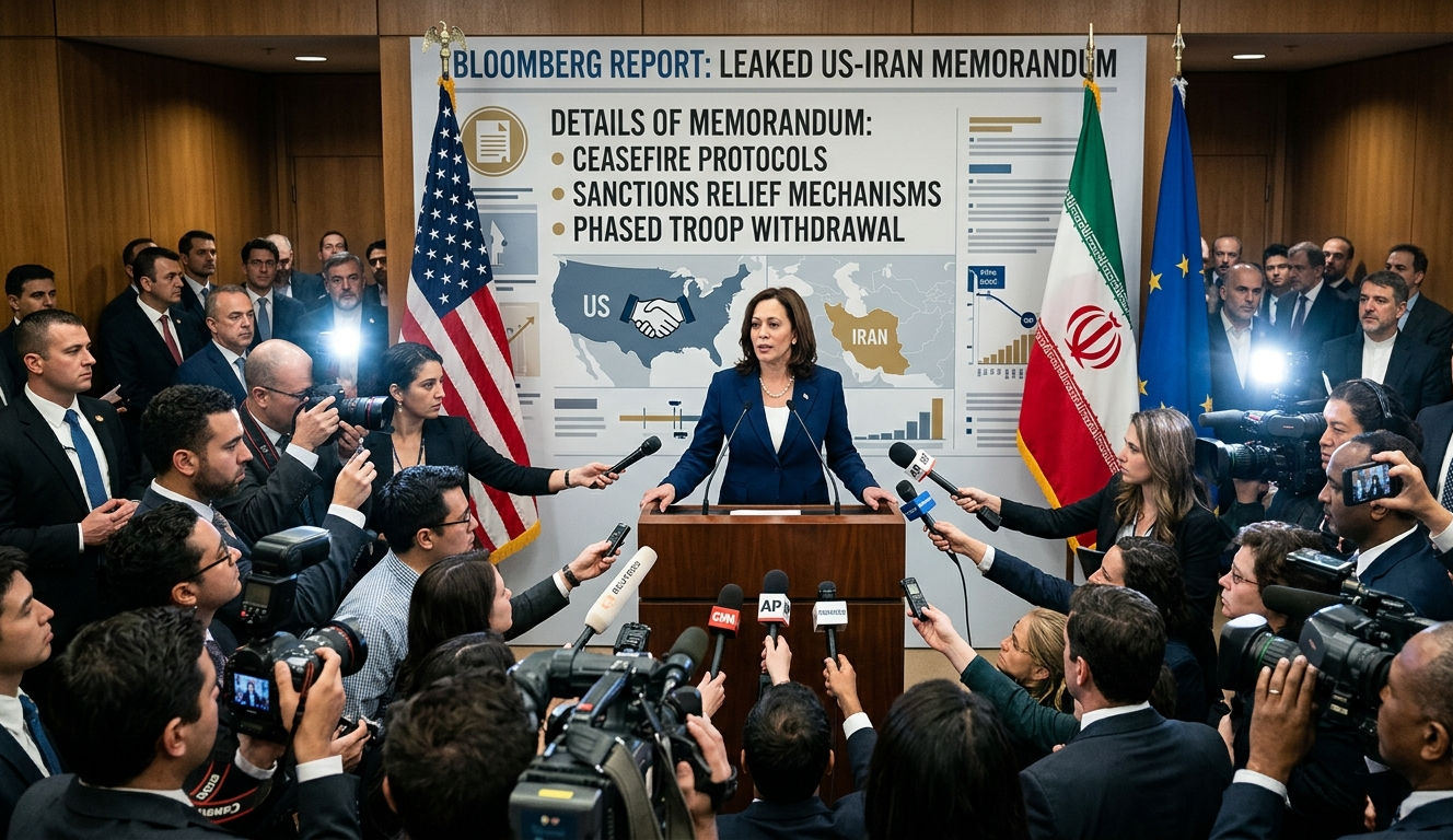 Bloomberg Report: Leaked US-Iran Memorandum Details Ceasefire, Sanctions Relief, and Troop Withdrawal