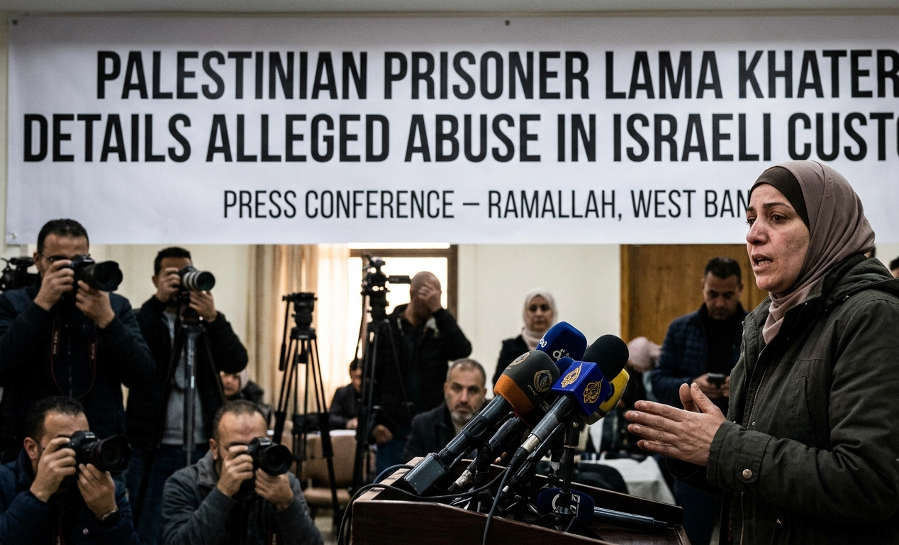 Palestinian Prisoner Lama Khater Details Alleged Abuse in Israeli Custody