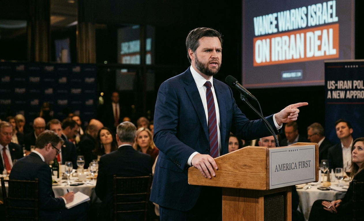 JD Vance Warns Israel Against Criticizing US-Iran Deal Amid Rising Tensions