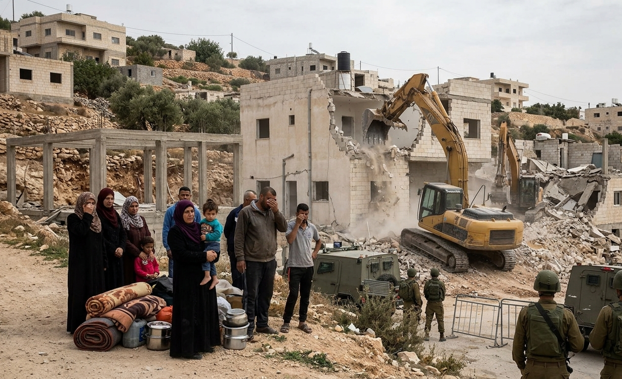 Israel Orders Demolition of 9 Palestinian Homes in Hebron Amid West Bank Escalation