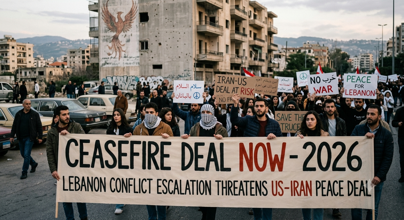 Israel Hezbollah Ceasefire 2026: Lebanon Conflict Escalation Threatens US–Iran Peace Deal