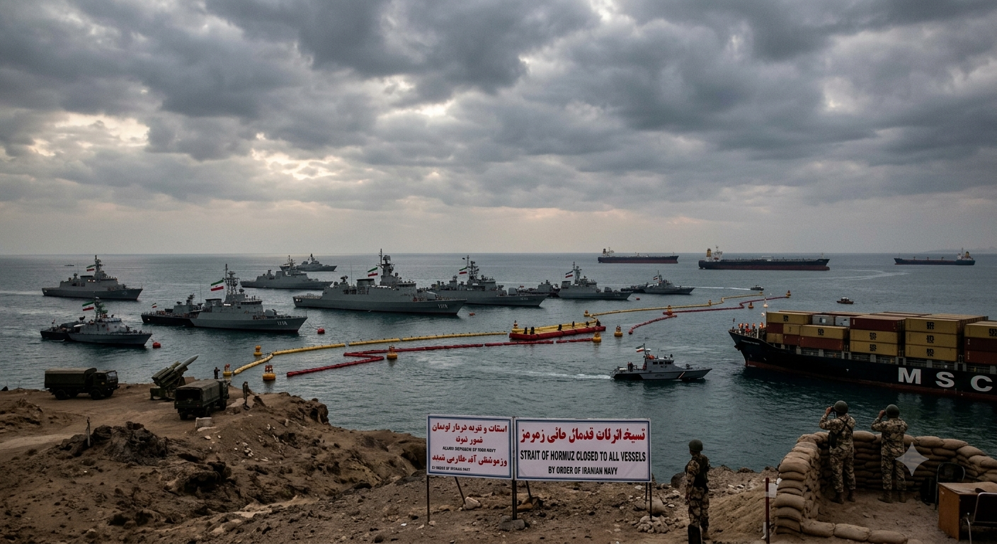 Iran Declares Strait of Hormuz Closed to All Vessels Amid Escalating Regional Tensions